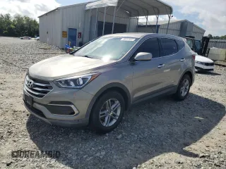 2017 Hyundai Santa Fe 2.4L with VIN 5XYZTDLB1HG395721, listed as a Copart auction lot 61528295 with 159,458 mi miles and Clean title. Bid and sale history available at DreamBid. Image 1.