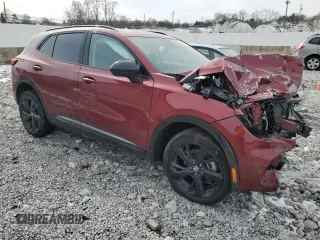 2023 Buick Envision Preferred with VIN LRBFZMR40PD019890, listed as a Copart auction lot 46106485 with Not Provided miles and Salvage Title. Bid and sale history available at carsss.com. Image 4.