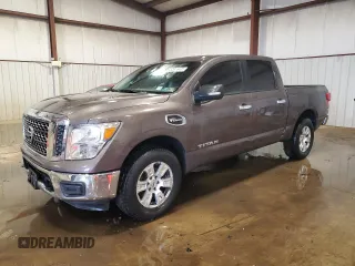 2017 Nissan Titan SV z VIN 1N6AA1EJ2HN542219, wystawiony jako Copart lot #52916405 z przebiegiem 81 044 mil mil oraz Szkoda całkowita • Salvage title. Historia ofert i sprzedaży dostępna na DreamBid. Obrazek 1.