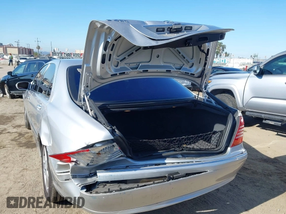 2004 Mercedes-Benz S 430 with VIN WDBNG70J24A417976, listed as a IAAI auction lot 42640982 with 123,021 mi miles and . Bid and sale history available at DreamBid. Image 6.