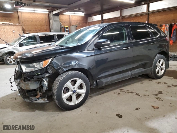 2015 Ford Edge Titanium with VIN 2FMTK4K91FBB86810, listed as a Copart auction lot 46900295 with 103,593 mi miles and Salvage Title. Bid and sale history available at carsss.com. Image 1.