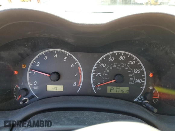 2013 Toyota Corolla L with VIN 2T1BU4EE4DC124017, listed as a Copart auction lot 52403345 with 111,610 mi miles and Salvage Title. Bid and sale history available at carsss.com. Image 9.