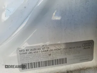 2011 Audi A4 2.0T Premium Plus with VIN WAUFFAFLXBN012126, listed as a Copart auction lot 46677645 with 0 mi miles and Salvage Title. Bid and sale history available at carsss.com. Image 14.