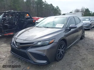 2021 Toyota Camry SE Nightshade with VIN 4T1G11AK0MU586968, listed as a IAAI auction lot 41729108 with 95,686 mi miles. Bid and sale history available at carsss.com. Image 23.