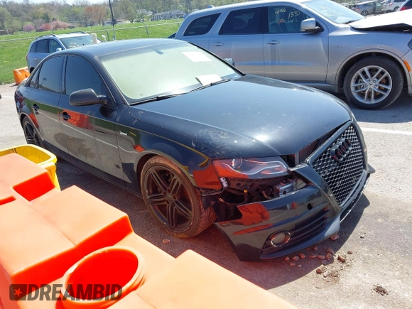 2011 Audi S4 Prestige with VIN WAUKGBFL9BA007394, listed as a IAAI auction lot 41964380 with 106,038 mi miles. Bid and sale history available at carsss.com. Image 1.