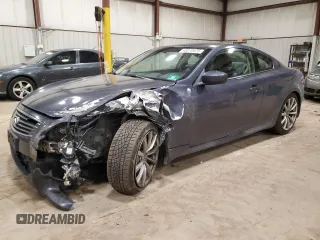 2008 Infiniti G37 Coupe Sport with VIN JNKCV64E58M122671, listed as a Copart auction lot 46070475 with 228,531 mi miles and Salvage Title. Bid and sale history available at carsss.com. Image 1.