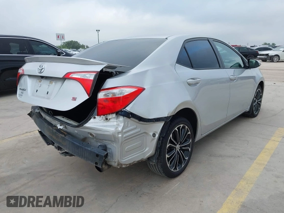 2016 Toyota Corolla L with VIN 5YFBURHE0GP537520, listed as a IAAI auction lot 42110326 with 171,964 mi miles and . Bid and sale history available at DreamBid. Image 4.