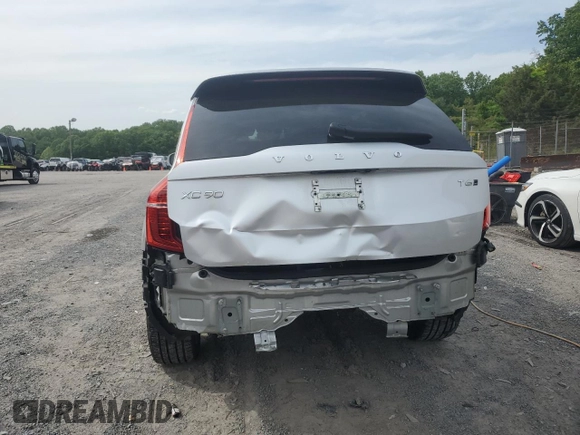 2020 Volvo XC90 Momentum with VIN YV4A221K6L1557534, listed as a Copart auction lot 56225585 with 50,378 mi miles and Salvage title. Bid and sale history available at DreamBid. Image 6.
