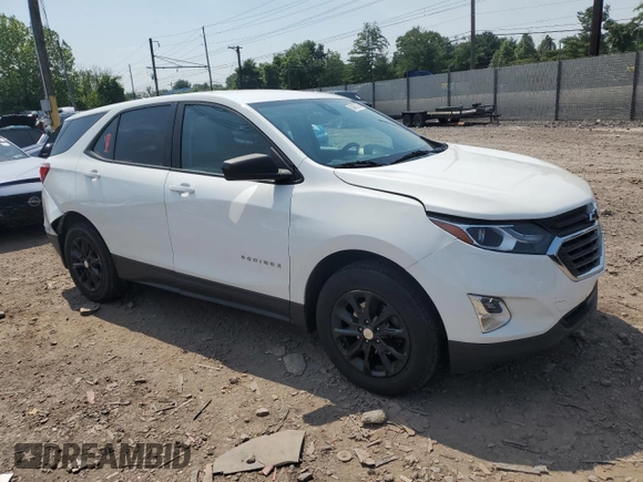 2020 Chevrolet Equinox LS z VIN 3GNAXSEV0LS516752, wystawiony jako Copart lot #60435705 z przebiegiem 78 921 mil mil oraz Szkoda całkowita • Salvage title. Historia ofert i sprzedaży dostępna na DreamBid. Obrazek 4.
