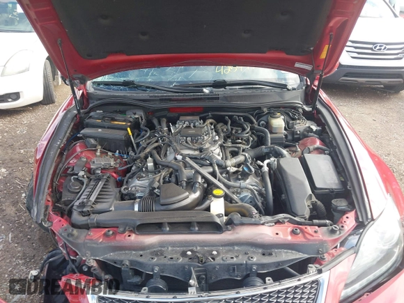2008 Lexus IS F with VIN JTHBP262585001442, listed as a IAAI auction lot 42549906 with Not provided miles and . Bid and sale history available at DreamBid. Image 10.