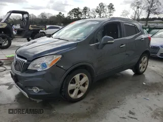 2016 Buick Encore Convenience with VIN KL4CJFSB5GB669854, listed as a Copart auction lot 47321375 with 98,945 mi miles and Salvage Title. Bid and sale history available at carsss.com. Image 1.