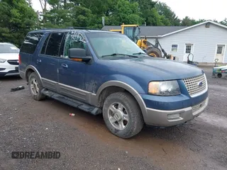 2003 Ford Expedition Eddie Bauer с VIN 1FMFU18L93LA13394, выставлен на аукционе IAAI как лот 42636467 с пробегом 461 420 миль миль и . История ставок и продаж доступна на DreamBid. Изображение 1.
