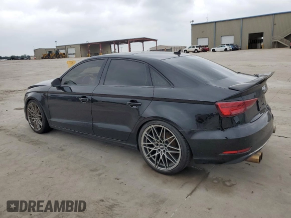 2020 Audi A3 with VIN WAUCUGFF4LA097155, listed as a Copart auction lot 56117554 with 74,100 mi miles and Salvage title. Bid and sale history available at DreamBid. Image 2.