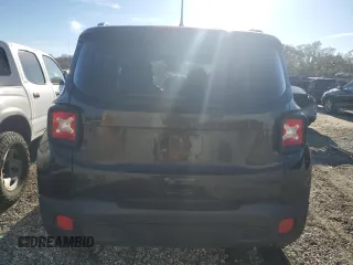 2018 Jeep Renegade Altitude with VIN ZACCJBBB5JPG75357, listed as a Copart auction lot 80260204 with 70,377 mi miles and Salvage title. Bid and sale history available at DreamBid. Image 6.