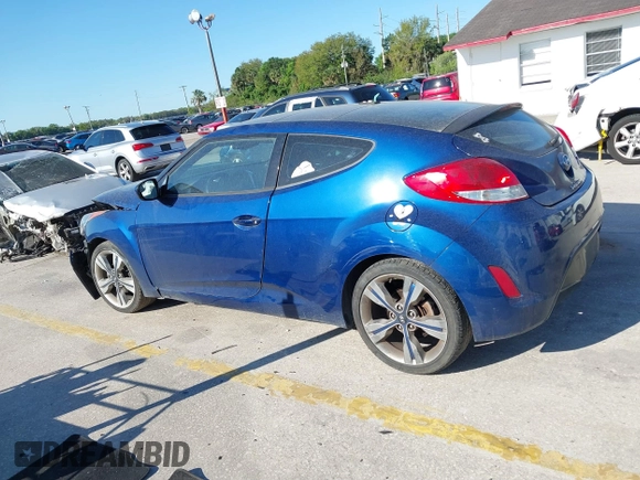 2016 Hyundai Veloster with VIN KMHTC6AD8GU302014, listed as a IAAI auction lot 41764406 with 102,893 mi miles. Bid and sale history available at carsss.com. Image 14.