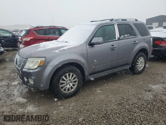 2008 Mercury Mariner Premier z VIN 4M2CU87188KJ06768, wystawiony jako Copart lot #46172705 z przebiegiem 179 752 mil mil oraz Czysty tytuł • Clean title. Historia ofert i sprzedaży dostępna na DreamBid. Obrazek 1.
