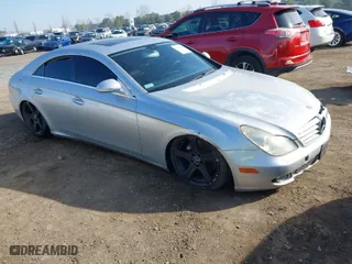 2006 Mercedes-Benz CLS-Class with VIN WDDDJ75XX6A059370, listed as a IAAI auction lot 41591898 with 241,746 mi miles. Bid and sale history available at carsss.com. Image 1.