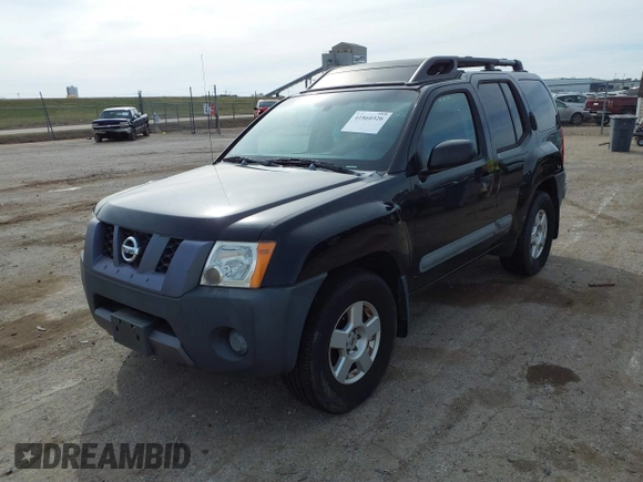 2006 Nissan Xterra SE with VIN 5N1AN08U36C560692, listed as a IAAI auction lot 41860326 with 177,143 mi miles and . Bid and sale history available at DreamBid. Image 2.