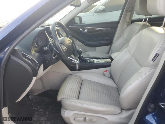 2016 Infiniti Q50 3.0t Red Sport 400 with VIN JN1FV7ARXGM450567, listed as a Copart auction lot 85932924 with 80,925 mi miles and Salvage Title. Bid and sale history available at carsss.com. Image 7.
