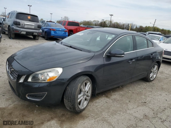 2012 Volvo S60 T5 with VIN YV1622FS7C2096978, listed as a Copart auction lot 51856675 with 179,922 mi miles and Clean Title. Bid and sale history available at carsss.com. Image 1.