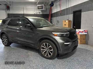 2020 Ford Explorer ST with VIN 1FM5K8GC1LGA42893, listed as a Copart auction lot 55763125 with 78,478 mi miles and Clean Title. Bid and sale history available at carsss.com. Image 1.