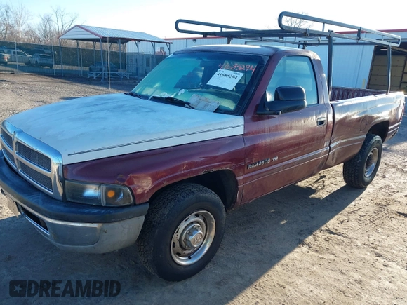 2002 Dodge Ram 2500 with VIN 3B7KC26Z12M250784, listed as a IAAI auction lot 41685294 with 244,643 mi miles. Bid and sale history available at carsss.com. Image 2.
