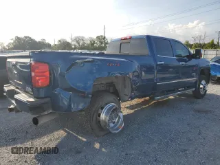 2018 Chevrolet Silverado 3500HD High Country with VIN 1GC4K1EY6JF115376, listed as a Copart auction lot 65568985 with 229,538 mi miles and Non repairable. Bid and sale history available at DreamBid. Image 3.