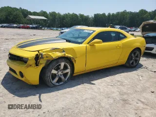 2012 Chevrolet Camaro 1LT with VIN 2G1FF1E32C9112691, listed as a Copart auction lot 62746385 with 127,607 mi miles and Salvage title. Bid and sale history available at DreamBid. Image 1.
