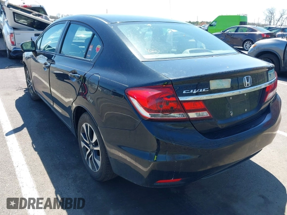 2015 Honda Civic EX z VIN 19XFB2F83FE244237, wystawiony jako IAAI lot #42069562 z przebiegiem 162 253 mil mil oraz . Historia ofert i sprzedaży dostępna na DreamBid. Obrazek 3.