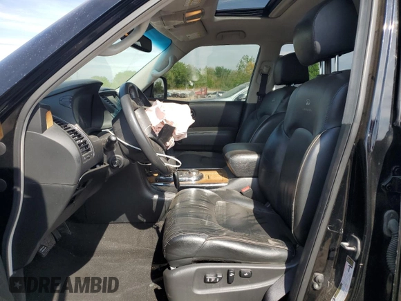 2014 Infiniti QX80 z VIN JN8AZ2NC1E9353024, wystawiony jako Copart lot #55503445 z przebiegiem 133 409 mil mil oraz Szkoda całkowita • Salvage title. Historia ofert i sprzedaży dostępna na DreamBid. Obrazek 7.