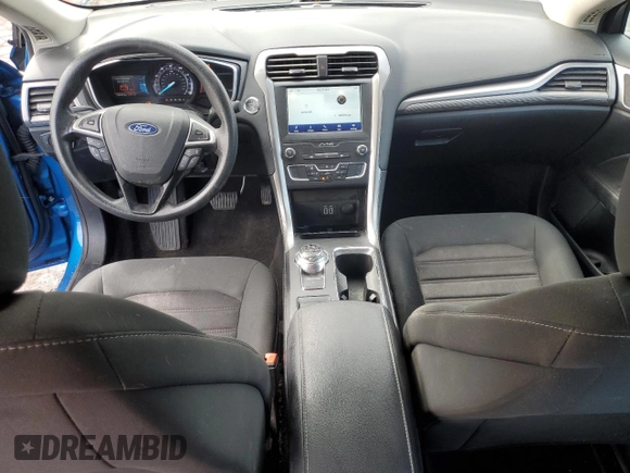 2020 Ford Fusion SE with VIN 3FA6P0HDXLR107953, listed as a Copart auction lot 59684305 with 55,043 mi miles and Non repairable. Bid and sale history available at DreamBid. Image 8.