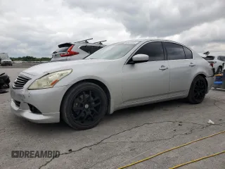 2013 Infiniti G37 Journey with VIN JN1CV6AP3DM717071, listed as a Copart auction lot 55616965 with 135,377 mi miles and Salvage title. Bid and sale history available at DreamBid. Image 1.