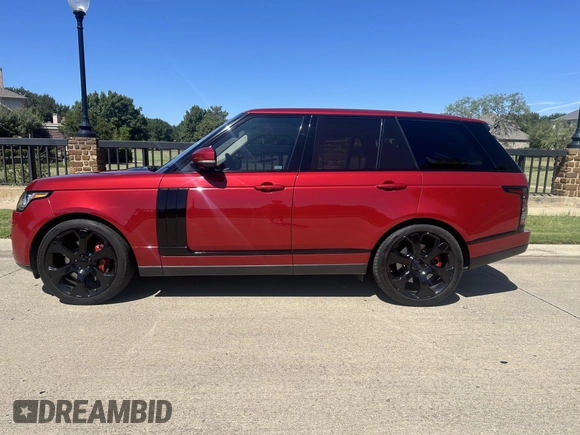 2017 Land Rover Range Rover with VIN SALGS2FE2HA320734, listed as a IAAI auction lot 42628479 with 49,727 mi miles and . Bid and sale history available at DreamBid. Image 6.