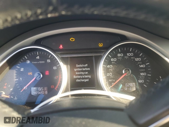 2015 Audi Q7 3.0T Premium Plus with VIN WA1LGAFE4FD023522, listed as a Copart auction lot 71994884 with 121,313 mi miles and Clean Title. Bid and sale history available at carsss.com. Image 9.