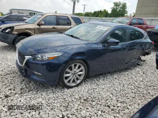 2017 Mazda 3 Touring with VIN 3MZBN1L72HM136418, listed as a Copart auction lot 59851495 with 161,938 mi miles and Clean title. Bid and sale history available at DreamBid. Image 1.