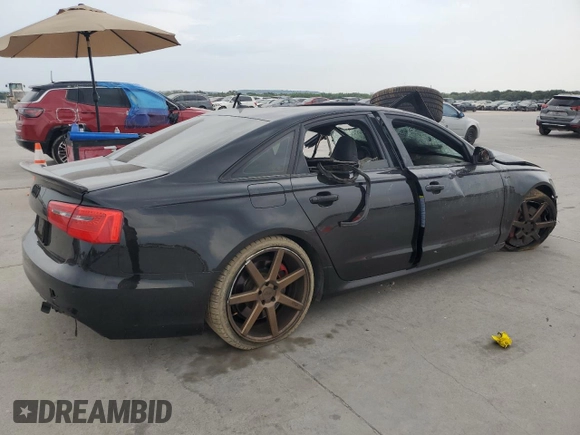 2014 Audi S6 Prestige with VIN WAUF2AFC0EN122635, listed as a Copart auction lot 66905634 with 0 mi miles and Non Repairable. Bid and sale history available at carsss.com. Image 3.
