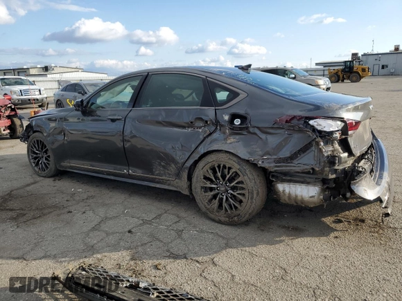 2019 Genesis G80 3.3T Sport with VIN KMHGN4JB6KU290601, listed as a Copart auction lot 42657505 with 29,085 mi miles and Salvage Title. Bid and sale history available at carsss.com. Image 2.