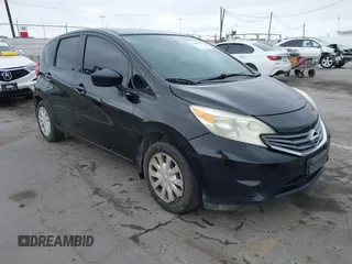 2015 Nissan Note SV with VIN 3N1CE2CP8FL363857, listed as a IAAI auction lot 42087997 with 140,496 mi miles and . Bid and sale history available at DreamBid. Image 1.