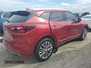 2020 Chevrolet Blazer Premier with VIN 3GNKBFRS1LS622668, listed as a Copart auction lot 74625724 with Not provided miles and Non repairable. Bid and sale history available at DreamBid. Image 3.