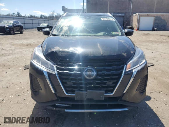 2022 Nissan Kicks SV with VIN 3N1CP5CVXNL526274, listed as a Copart auction lot 50654805 with 78,185 mi miles and Salvage Title. Bid and sale history available at carsss.com. Image 5.