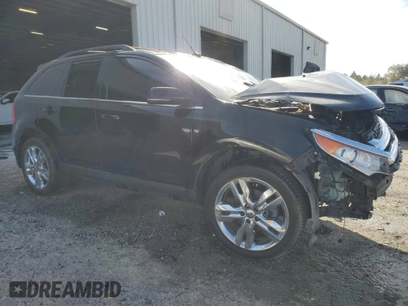 2013 Ford Edge Limited with VIN 2FMDK3KC3DBB56814, listed as a Copart auction lot 48632775 with Not Provided miles and Non Repairable. Bid and sale history available at DreamBid. Image 4.