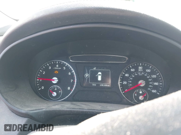 2017 Kia Sorento LX with VIN 5XYPG4A32HG294131, listed as a IAAI auction lot 42079685 with 106,166 mi miles. Bid and sale history available at carsss.com. Image 7.