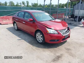 2015 Nissan Sentra SV z VIN 3N1AB7AP1FY365078, wystawiony jako IAAI lot #42378548 z przebiegiem 67 236 mil mil oraz . Historia ofert i sprzedaży dostępna na DreamBid. Obrazek 1.