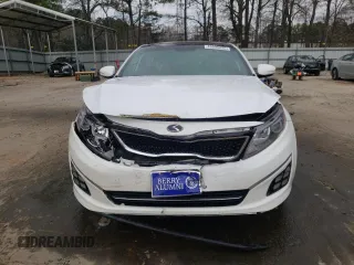 2015 Kia Optima SX Turbo with VIN 5XXGR4A63FG453826, listed as a Copart auction lot 46898225 with 140,782 mi miles and Salvage Title. Bid and sale history available at carsss.com. Image 5.