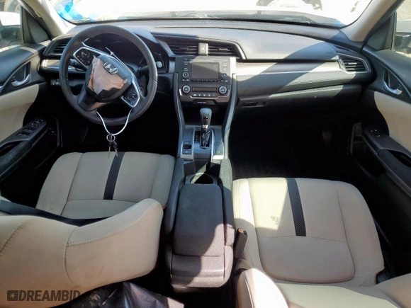 2019 Honda Civic Sedan LX with VIN 19XFC2F68KE005157, listed as a Copart auction lot 51259485 with 63,377 mi miles and Salvage Title. Bid and sale history available at carsss.com. Image 8.