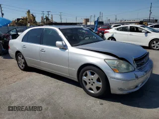 2004 Lexus LS 430 with VIN JTHBN36F240156231, listed as a Copart auction lot 55115825 with 233,658 mi miles and Salvage Title. Bid and sale history available at DreamBid. Image 4.
