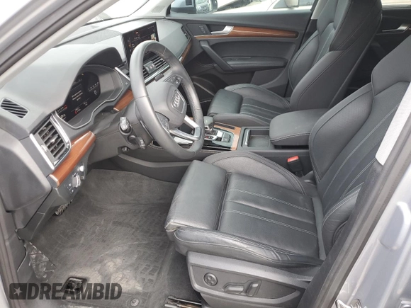 2022 Audi Q5 S line Prestige with VIN WA1FAAFY8N2053674, listed as a Copart auction lot 83593924 with 36,921 mi miles and Salvage Title. Bid and sale history available at carsss.com. Image 7.