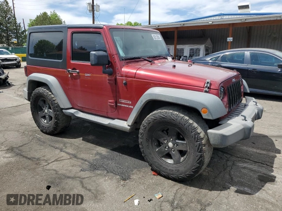 2012 Jeep Wrangler Sport with VIN 1C4AJWAG4CL278063, listed as a Copart auction lot 56313005 with 109,998 mi miles and Salvage title. Bid and sale history available at DreamBid. Image 4.