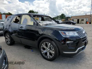 2018 Ford Explorer Platinum with VIN 1FM5K8HT6JGC48688, listed as a Copart auction lot 54159084 with 33,612 mi miles and Salvage title. Bid and sale history available at DreamBid. Image 4.