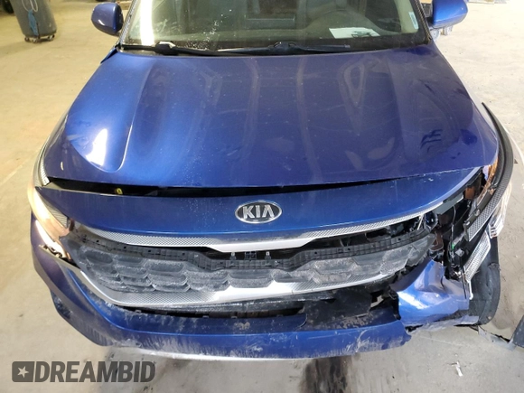 2021 Kia Seltos LX with VIN KNDEPCAA8M7189875, listed as a Copart auction lot 41743735 with 68,359 mi miles and Salvage Title. Bid and sale history available at carsss.com. Image 12.